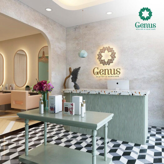 Không gian nội thất tại Genus Spa