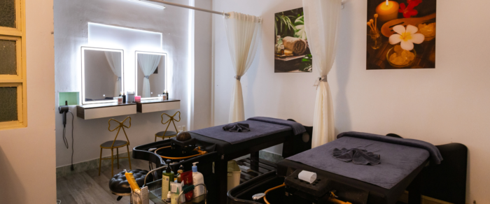 Không gian nội thất tại Tuệ Tâm Healing Spa
