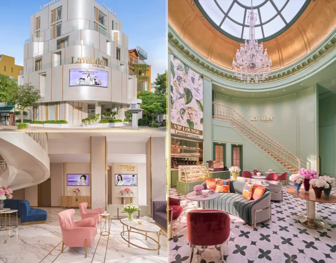 Không gian nội thất tại LAVENDER by CHANG Sài Gòn
