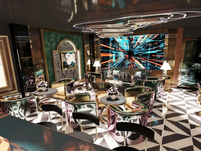 Không gian nội thất tại Massage Quang Thư