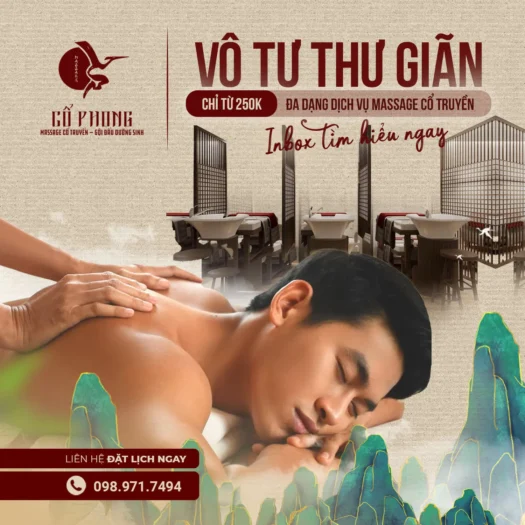 Khách hàng thư giãn tại MASSAGE CỔ PHONG