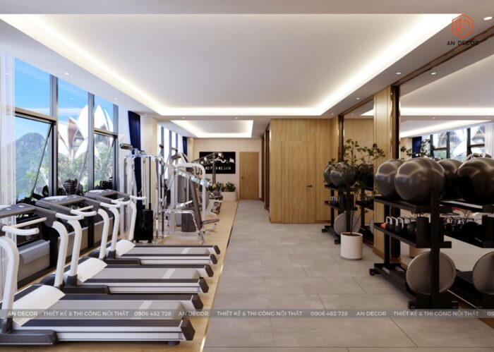 Không gian nội thất tại HYM SPA