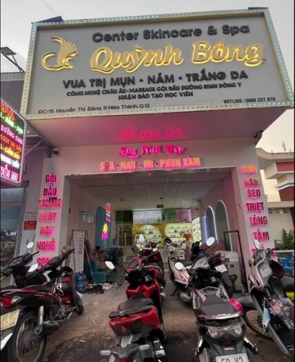 Dịch vụ làm đẹp tại Spa Quỳnh Bông
