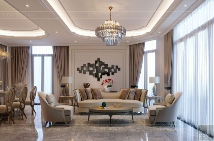 Không gian nội thất tại AQUA Quận 4