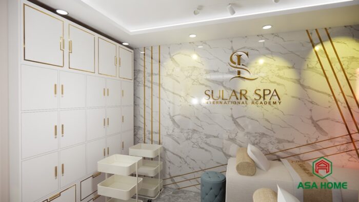 Không gian nội thất tại SULAR SPA IA