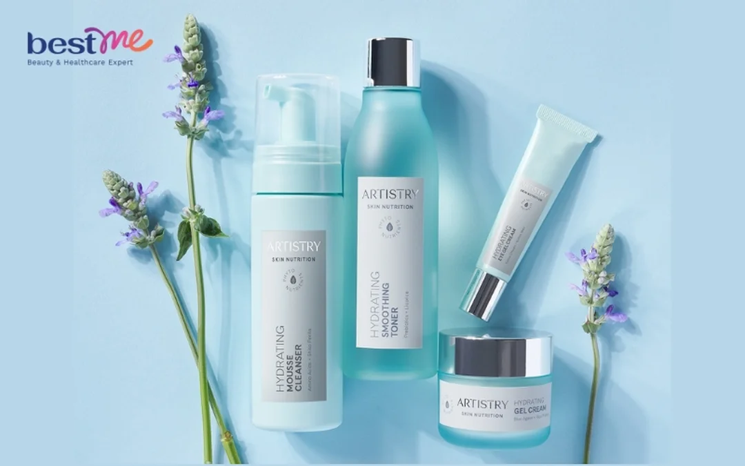 bộ sản phẩm chăm sóc da của Amway Hydrating set cấp ẩm
