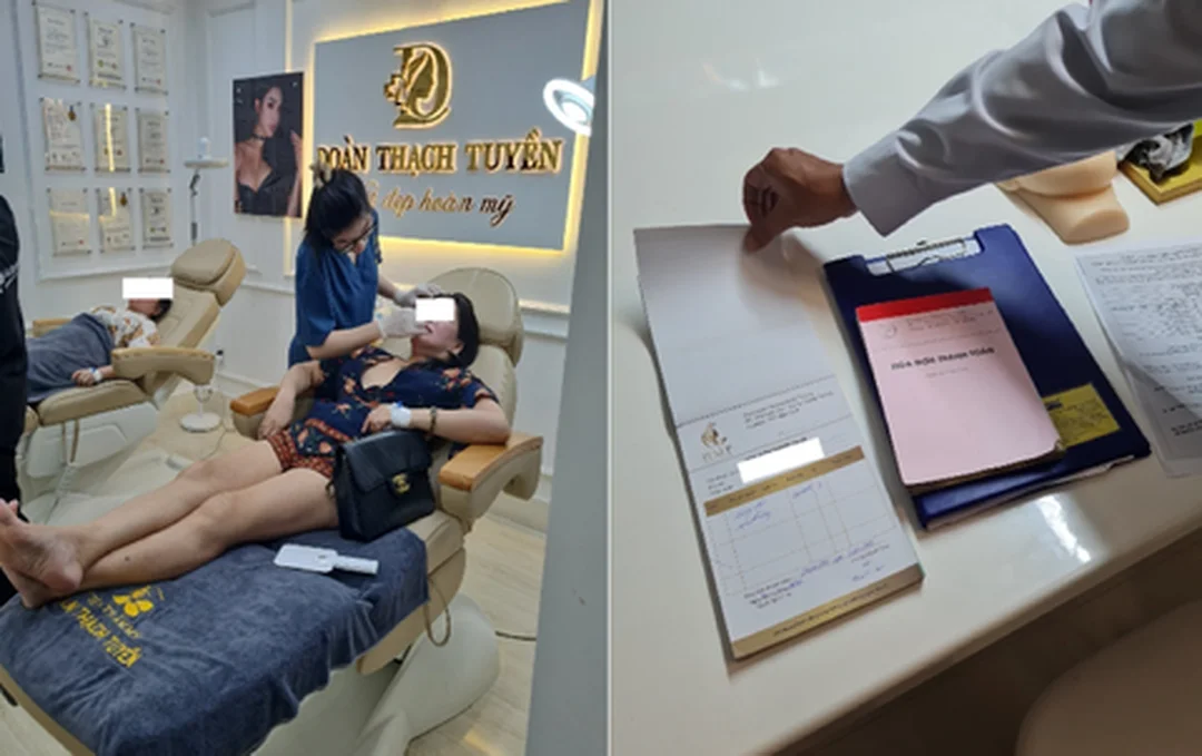 cơ sở chăm sóc da bị xử phạt do dịch vụ trái phép