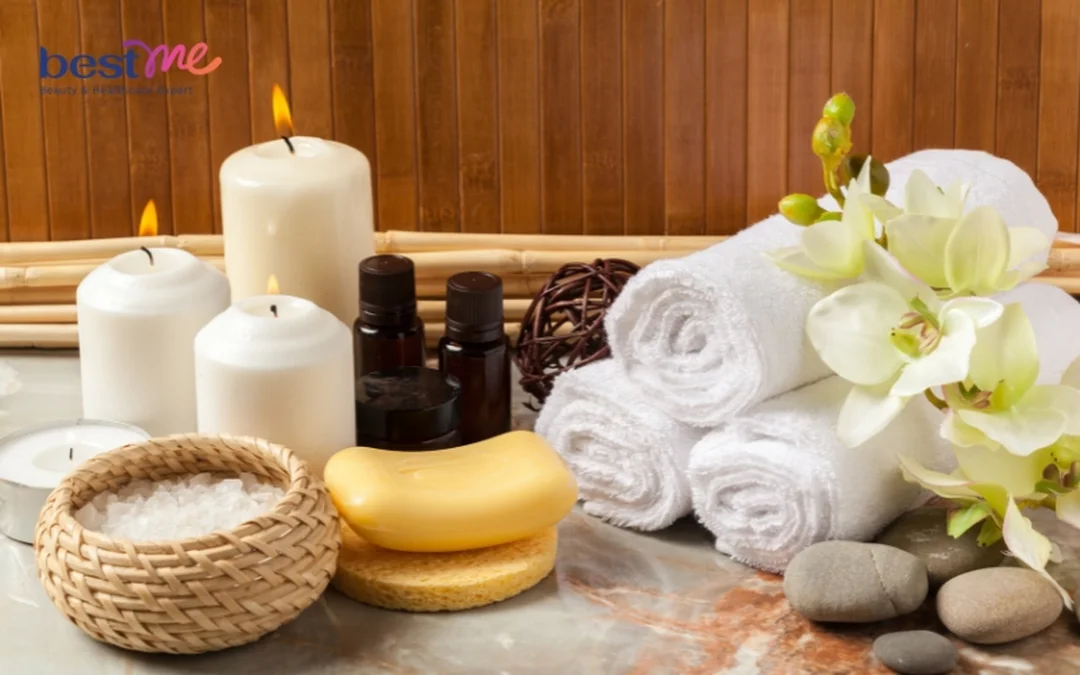 hình ảnh spa chăm sóc da vật dụng