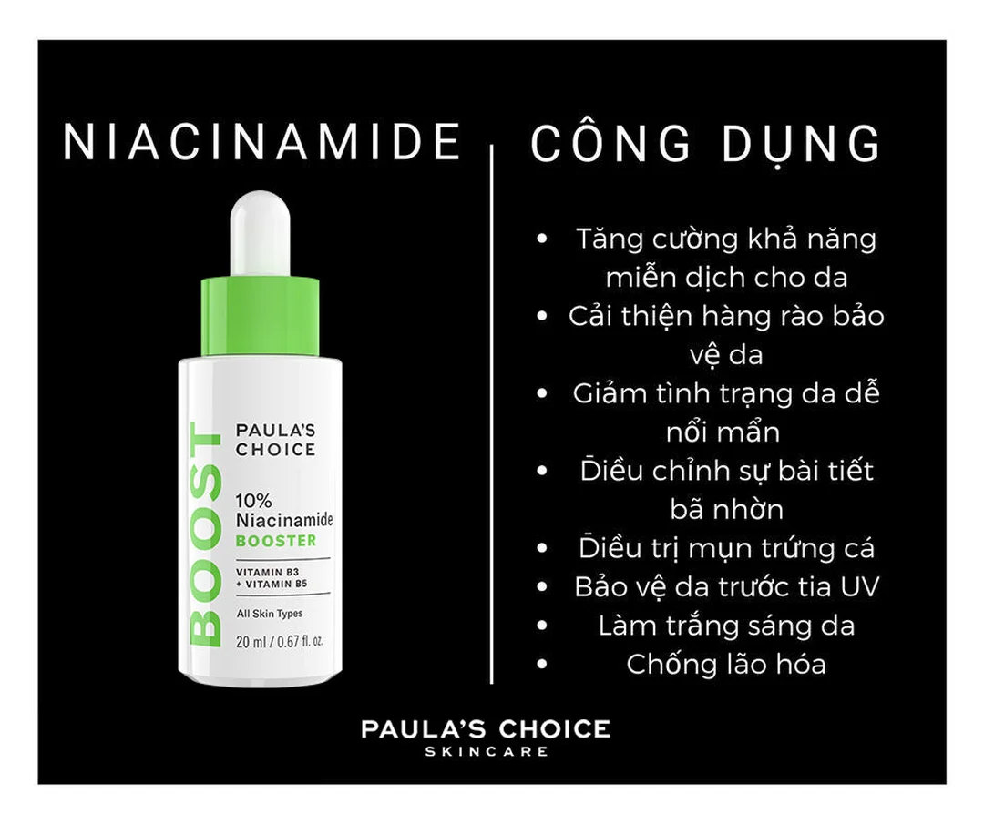 kết hợp bha và niacinamide kiểm soát dầu