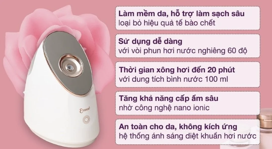 quy trình dùng máy chăm sóc da