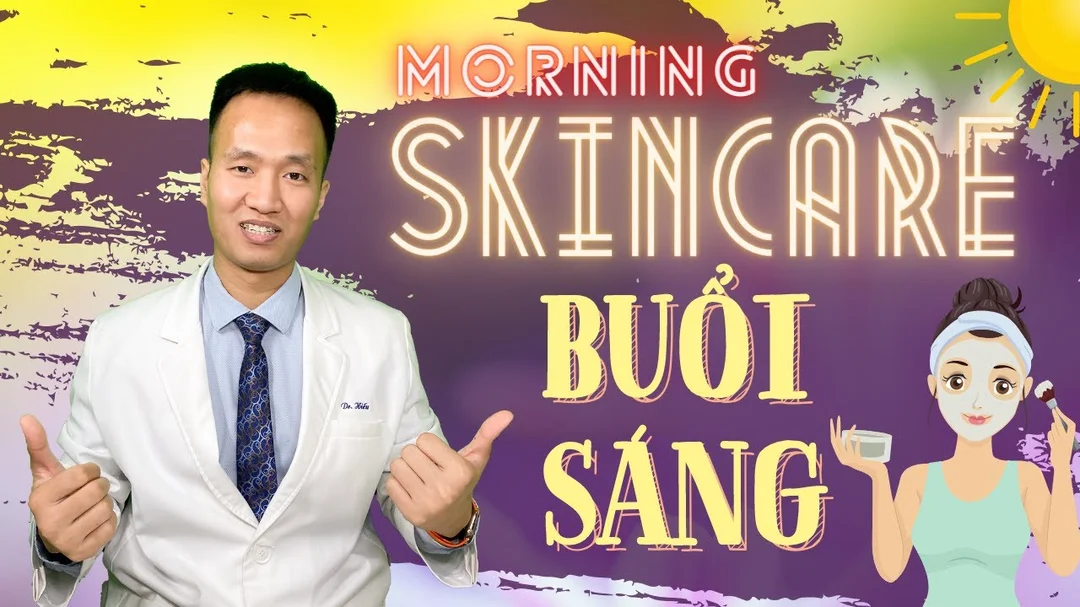 Video bộ sản phẩm chăm sóc da mặt cho nữ và routine buổi sáng