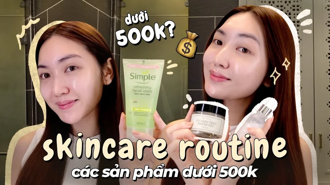 Video hướng dẫn thiết kế routine chăm sóc da cơ bản